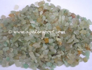 Green Aventruine Chips Stones.