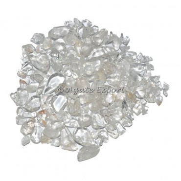 Brazilian Crystal Quartz Chips Stone