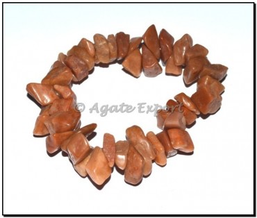 Peach Stone Chips Bracelets