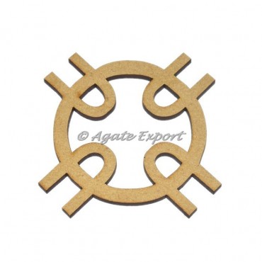 Celtic Symbol Wooden Coaster