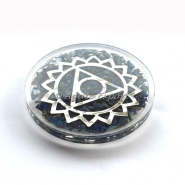 Throat Chakra Orgone Coaster