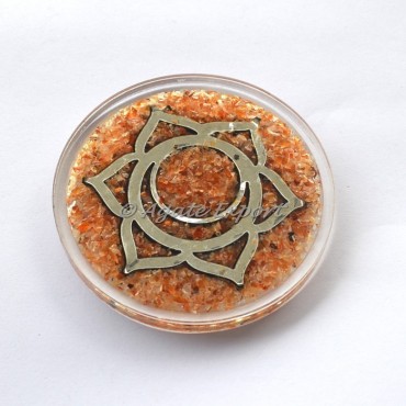 Spleen Chakra Orgone Coaster