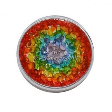 7 Chakra Orgone Coaster