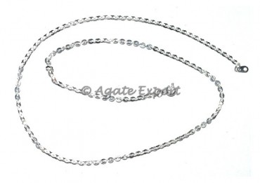 Copper With Silver Plated Chain
