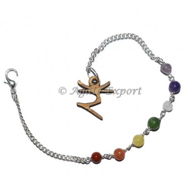 Manipurak Chakra Symbol Pendulum Chain