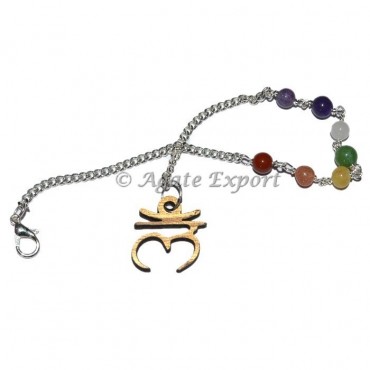 Muladhar Chakra Symbol Pendulum Chain