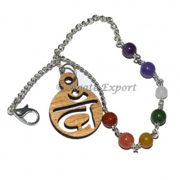 Sacral Seven Chakra Pendulum Chain