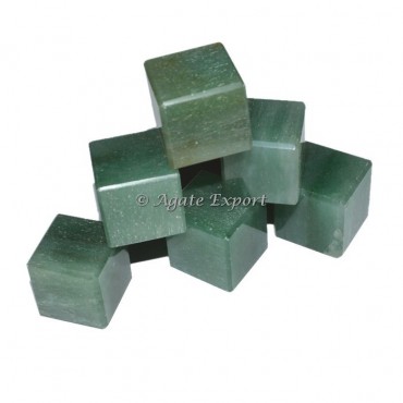 Green Aventurine Cubes
