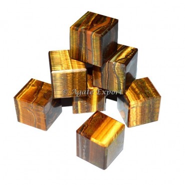 Tiger Eye Cubes
