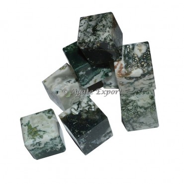 Tree Agate Cubes