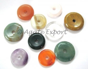 Mix Gemstone Donuts
