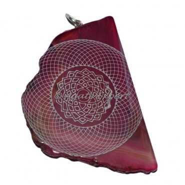 Crown Chakra Slice Pendants