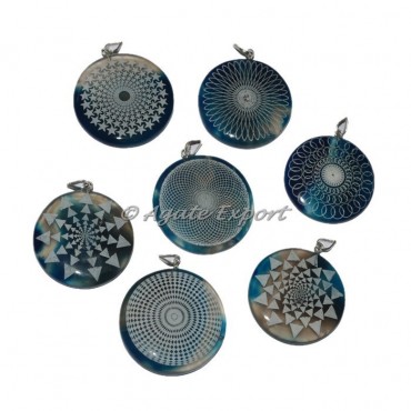 Assorted Mix Disc Pendants