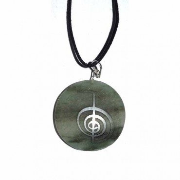 Green Aventurine Choko Reiki Pendants