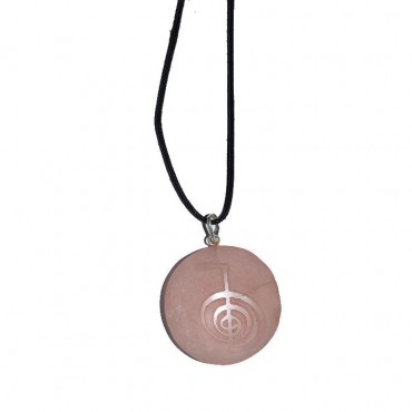 Rose Quartz Choko Reiki Pendants