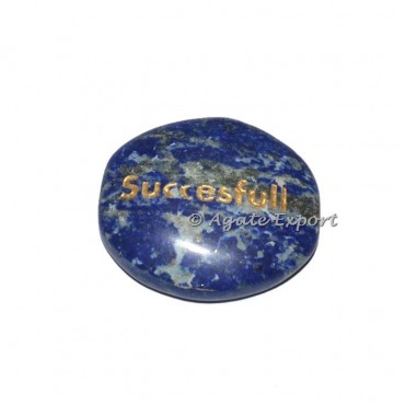 Lapis Lazuli Successful Engraved Stones