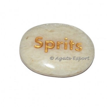 Moonstone Sprits Engraved Gemstones