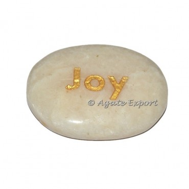 Moonstone Joy Engraved Gemstones
