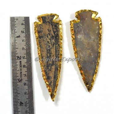 Electroplated Arrowheads 4 Inch