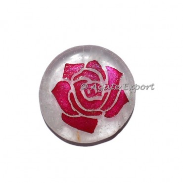 Engraved Rose Quartz