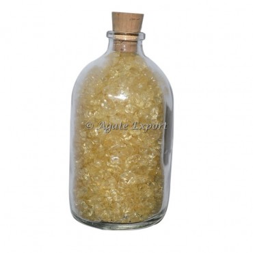 Citrine Chips Bottle