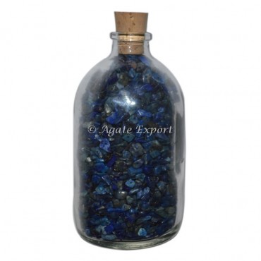 Lapis Lazuli Chips Bottle