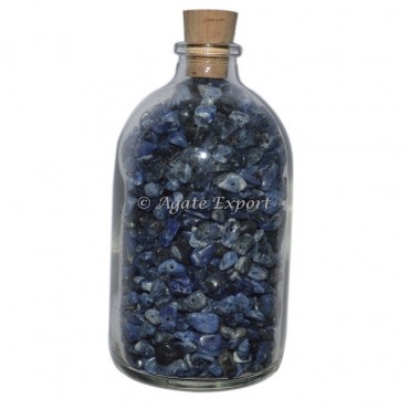 Sodalite Chips Bottle