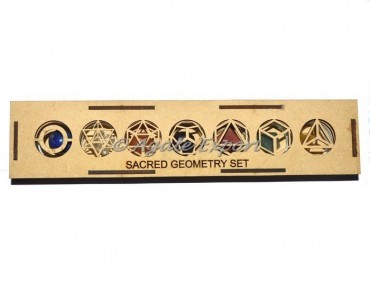 Seven Chakra Geometry Set With Gift Box