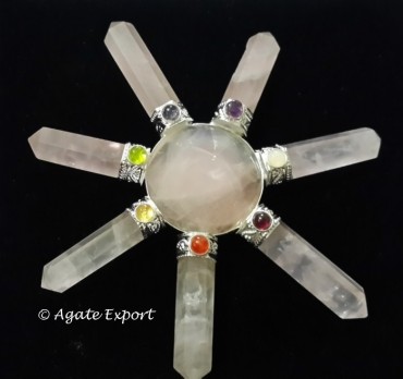 Rose Quartz Chakra Energy Generator