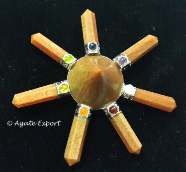 Peach Aventurine Chakra Energy Generator
