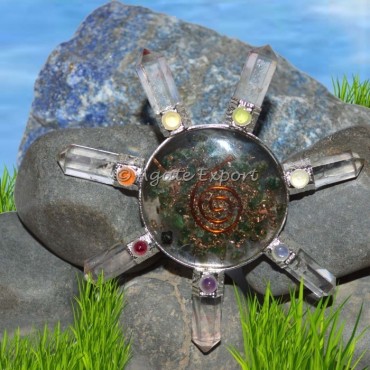 Green Aventurine Orgone Energy Genrator