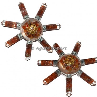 Sacral Peach Aventurine Orgone Energy Generator
