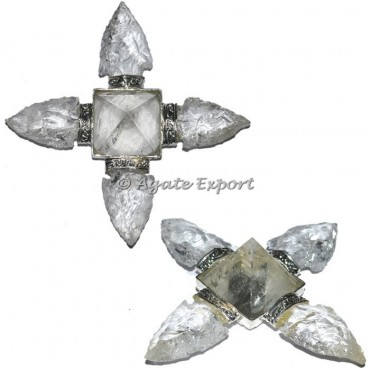 Crystal Quartz Arrowheads Energy Generator