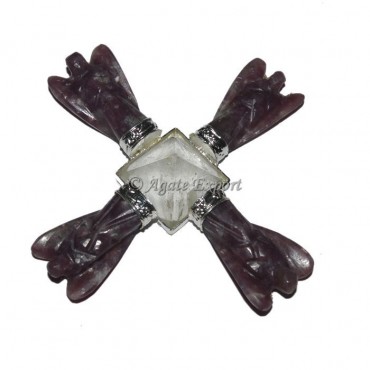 Lepidolite Angel Healing Generator