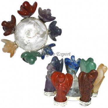 7 Chakra Angel With Crystal Generator