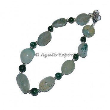 Fashion Tumbled Stones Anklet