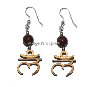 Root Chakra Sanskrit Earring