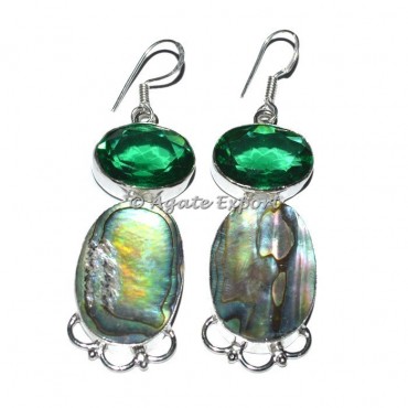 Shell With Imitation Earrings