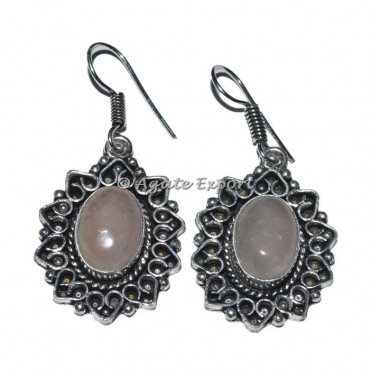 Rose Quartz Fashions Earring
