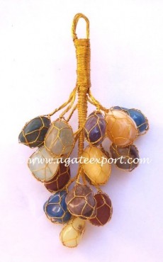 Mix Stone Grapes Decoration