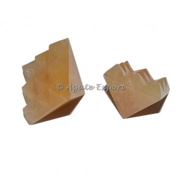 Yellow Aventurine Lemurian Pyramids