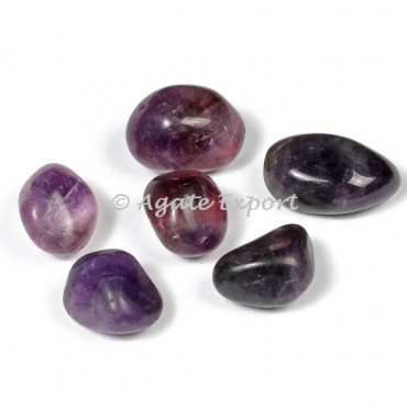Brazilian High Grade Amethyst Tumbled Stones