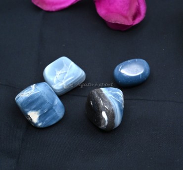 Blue Opal Tumbled Stones