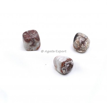 Crazy Lace Tumbled Stones