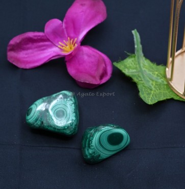 Malachite Tumbled Stones