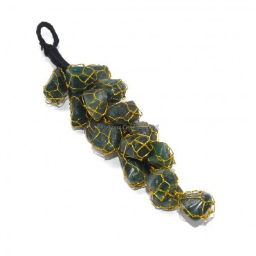 Fancy Jasper Tumble Wall Hanging for Good Luck
