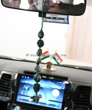 Moss Agate Tumbled Stones for Car Hanging and Door Hanging