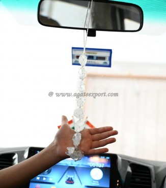 Crystal Quartz Tumbled Stones for Car Hanging and Door Hanging