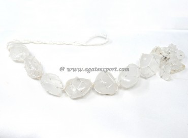 Crystal Quartz Tumbled Stones for Car Hanging and Door Hanging