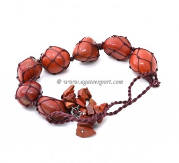 Red Jasper Tumbled Stones for Car Hanging and Door Hanging